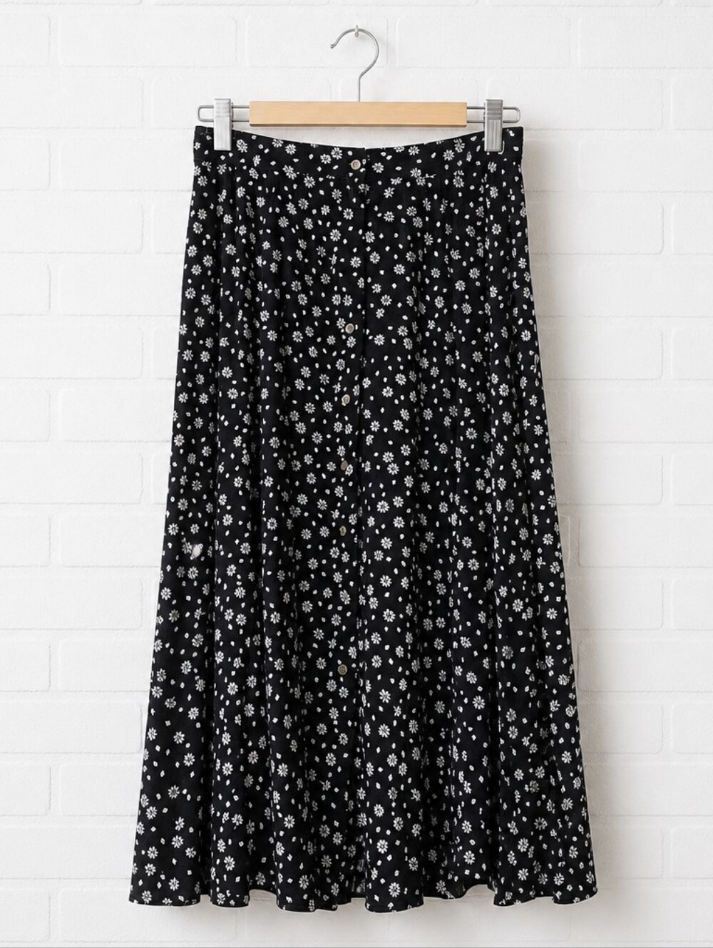 Vintage Kathie Lee Collection Floral Midi Skirt